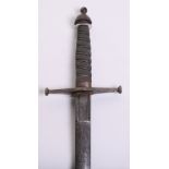 British Edward VII  Argyll and Sutherland Highlanders Officer's Field Service Sword, double edge