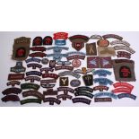 Selection of Mostly Reproduction British Cloth Insignia mostly relating to Airborne and Commando