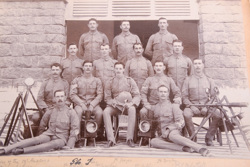 Circa 1900 Photograph Album of India Interest, the album consists of large format and smaller format