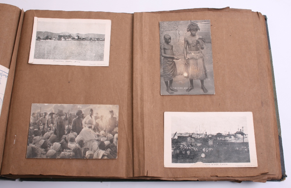 Photograph Album in Nigeria 1920's consisting of mostly snap shot photographs. Interesting images of - Image 3 of 4