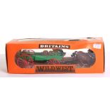 Britains Wild West Boxed 7617 Buckboard, model is in near mint boxed condition