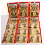 Britains 7285 Trade box of 12 units Modern Military, Super Deetail two figures per card, 4 x Para’s,