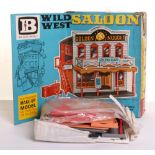 Britains 4726 Wild West Make Up Model Saloon, clip together plastic building, with instructions