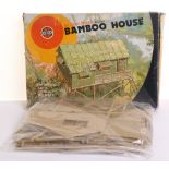 Scarce Airfix Bamboo House 1/32nd scale ,snap together realistic building contents are in mint