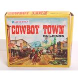 Lot no:44  Lone Star Cowboy Town Buildings, No 3513 blue/brown plastic Forge, in mint boxed