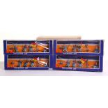 Britains Herald (Hong Kong) Boxed 4446 U.S. 7th Cavalry x 4 sets containing five foot figures and