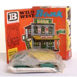 Britains 4724 Wild West Make Up Model National Bank, clip together plastic building, with