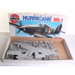 Airfix Model Kit Hawker Hurricane Mk1 14002 in mint boxed condition (1:24 scale)