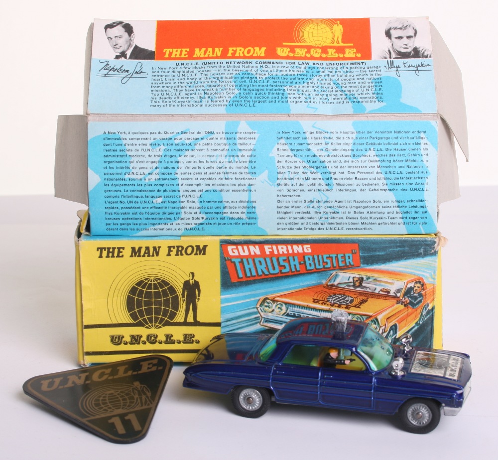 Corgi Toys 497 – Oldsmobile 88 – The Man From U.N.C.L.E. – MIB (dans Boîte)