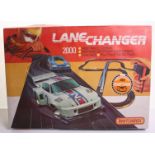Scarce Matchbox Lane Changer 2000 Set, 1 x Porsche 911, 1 x Chevrolet Corvette,25ft of racing track,