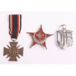 Rare Imperial Austrian U-Boat Award Grouping consisting of the scarce un-marked silver U-Boat