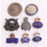 Great War Old Contemptibles Association Lapel Badge complete with fitting on the reverse and