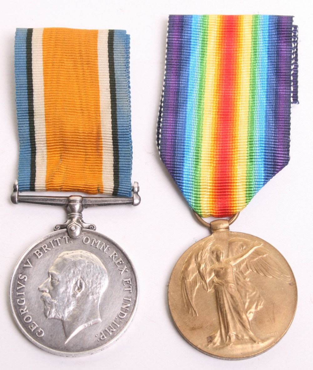 Great War Medal Pair Royal Naval Volunteer Reserve consist of British War and Allied Victory