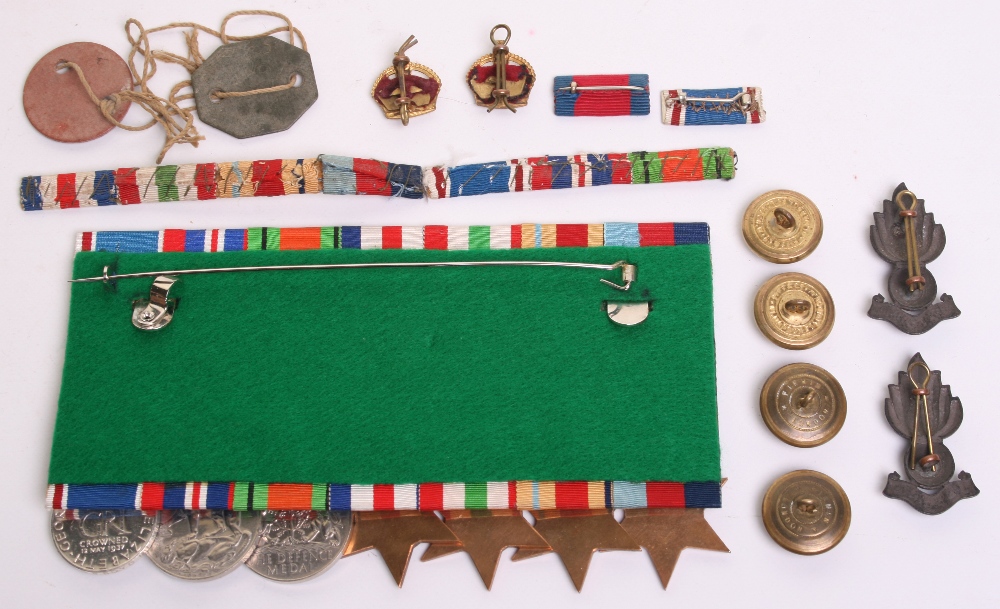WW2 Medals and Insignia of Lt Colonel D G Boyd Royal Engineers who was Mentioned In despatches for - Image 2 of 2