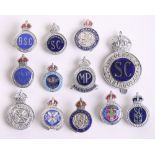 Selection of Special Constabulary Badges, mostly in chrome and enamel. Various forces and fittings
