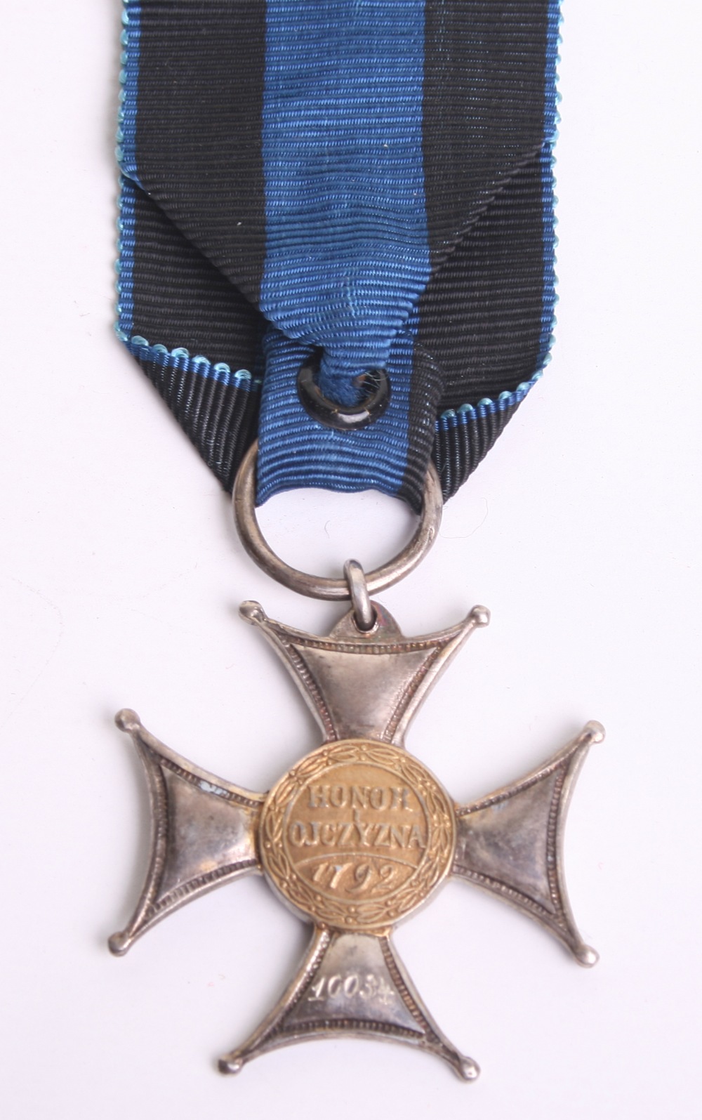 Polish Virtuti Militari Medal Awarded to Monte Cassino Casualty Captain Waclow Buyko, pre-war 5th - Image 2 of 3