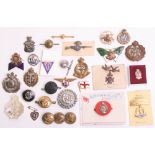Selection of Mostly WW1 Regimental Sweetheart Brooches, of various regiments including Royal
