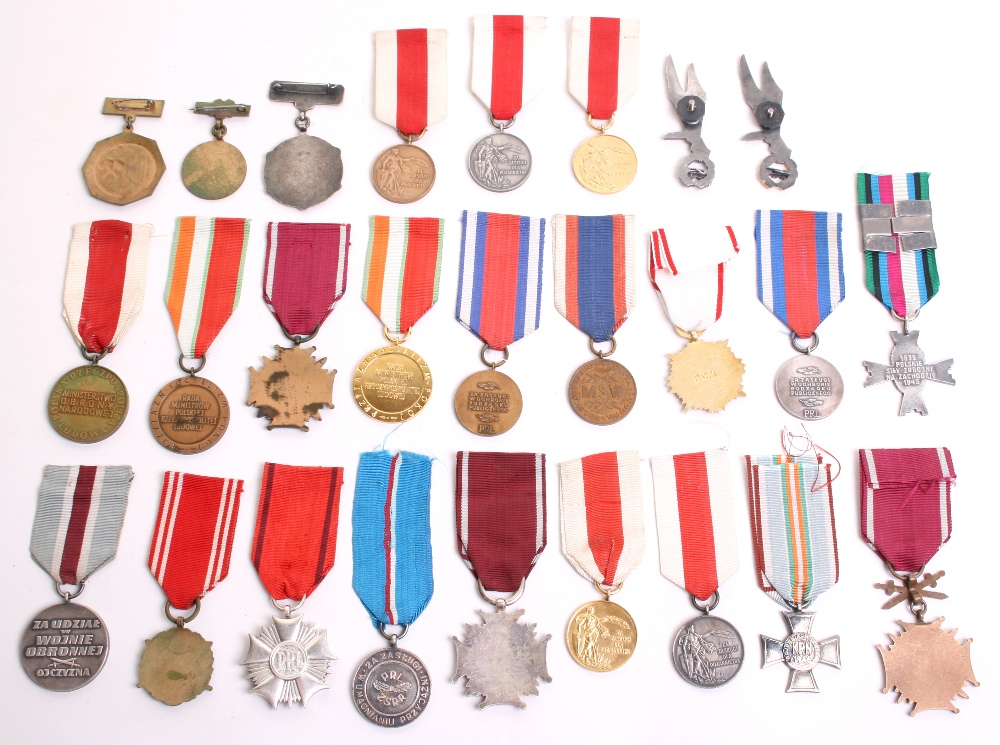Selection of Polish Medals from various periods during the post war era up until the current day. - Image 2 of 2