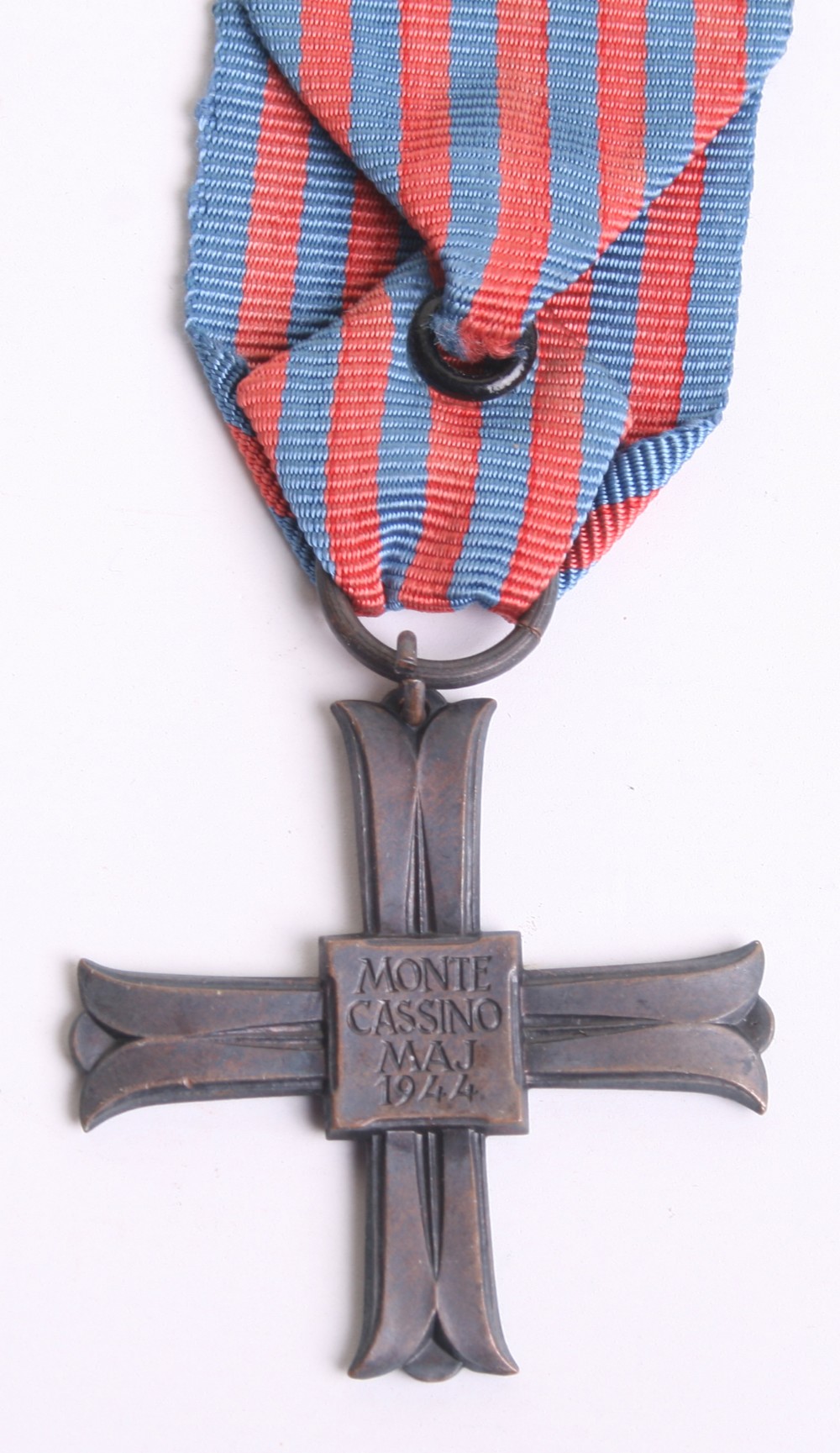 Polish Monte Cassino Cross 336th Advanced Stationary Depot, cross is numbered on the reverse 45 888.