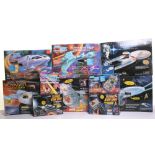 Selection of Boxed Playmates Star Trek Toys including Collectors Series edition Star Trek First