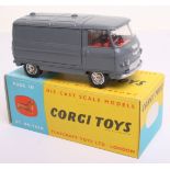 Scarce Corgi Toys 462 Commer Van "Combex" - this promotional issue van is in dark grey with red