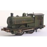 Bassett-Lowke gauge I c/w 0-4-0 Peckett Saddle Tank engine No.810, circa 1920, with twin