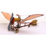 Rare Lehmann 727 Ikarus Aircraft, circa 1920, early Monoplane finished in yellow and red with