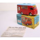 Corgi Toys 426 Chipperfields Circus Mobile Booking Office, red body, light blue roof, scarce