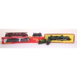 Hornby Railways locomotives, boxed R.861 2-10-0 Evening Star, R.842 L.M.S class 5, both excellent