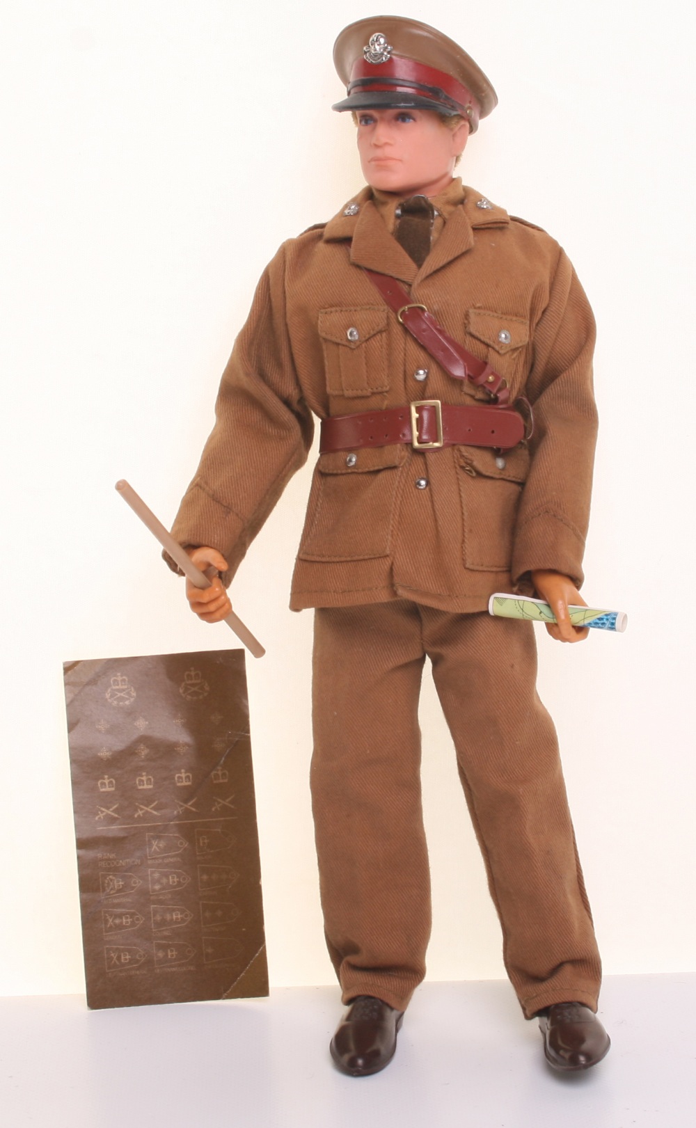 Vintage action Man Vintage British officer cap 