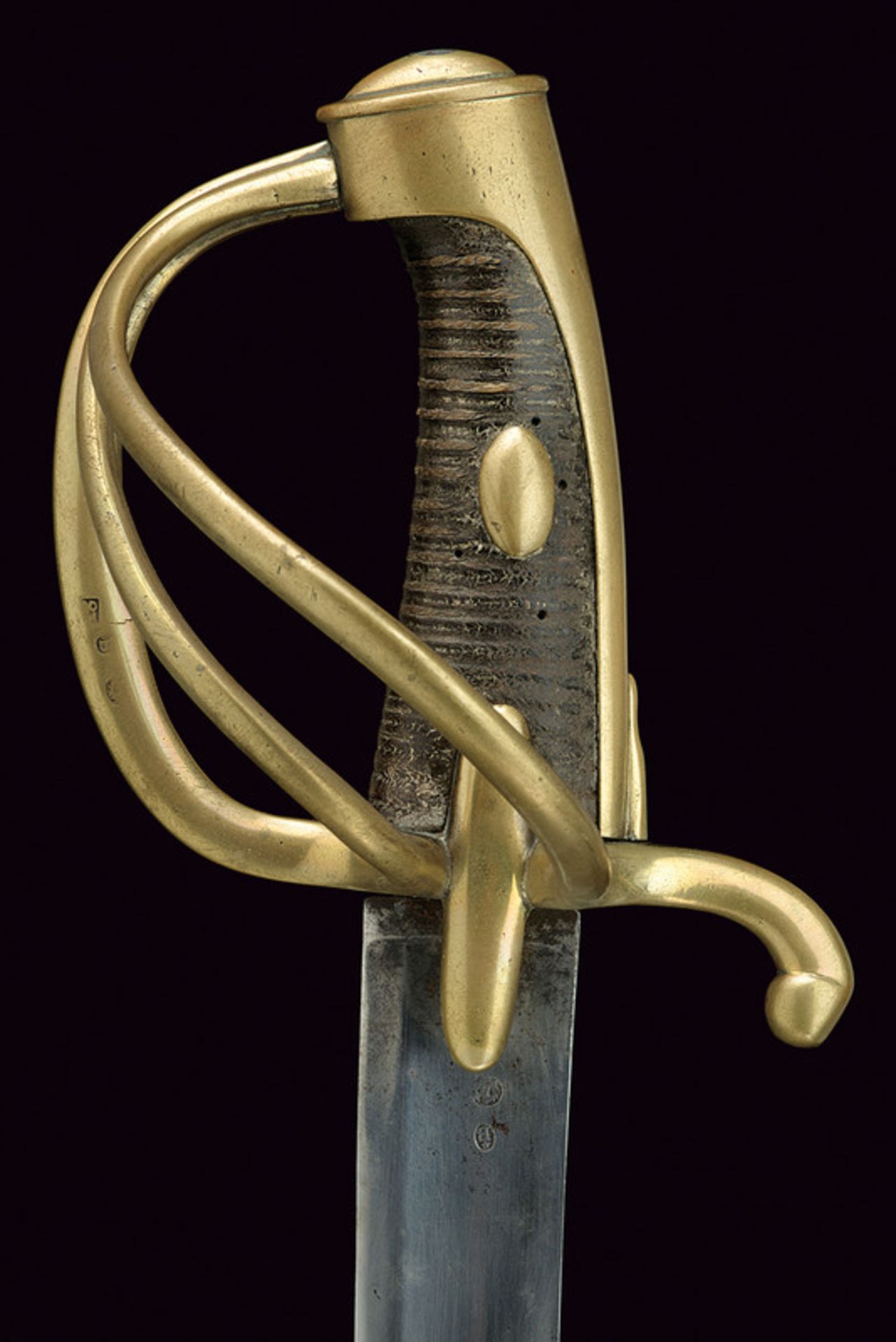 A light cavalry sabre Model AN XI dating: first quarter of the 19th Century provenance: France - Image 7 of 8