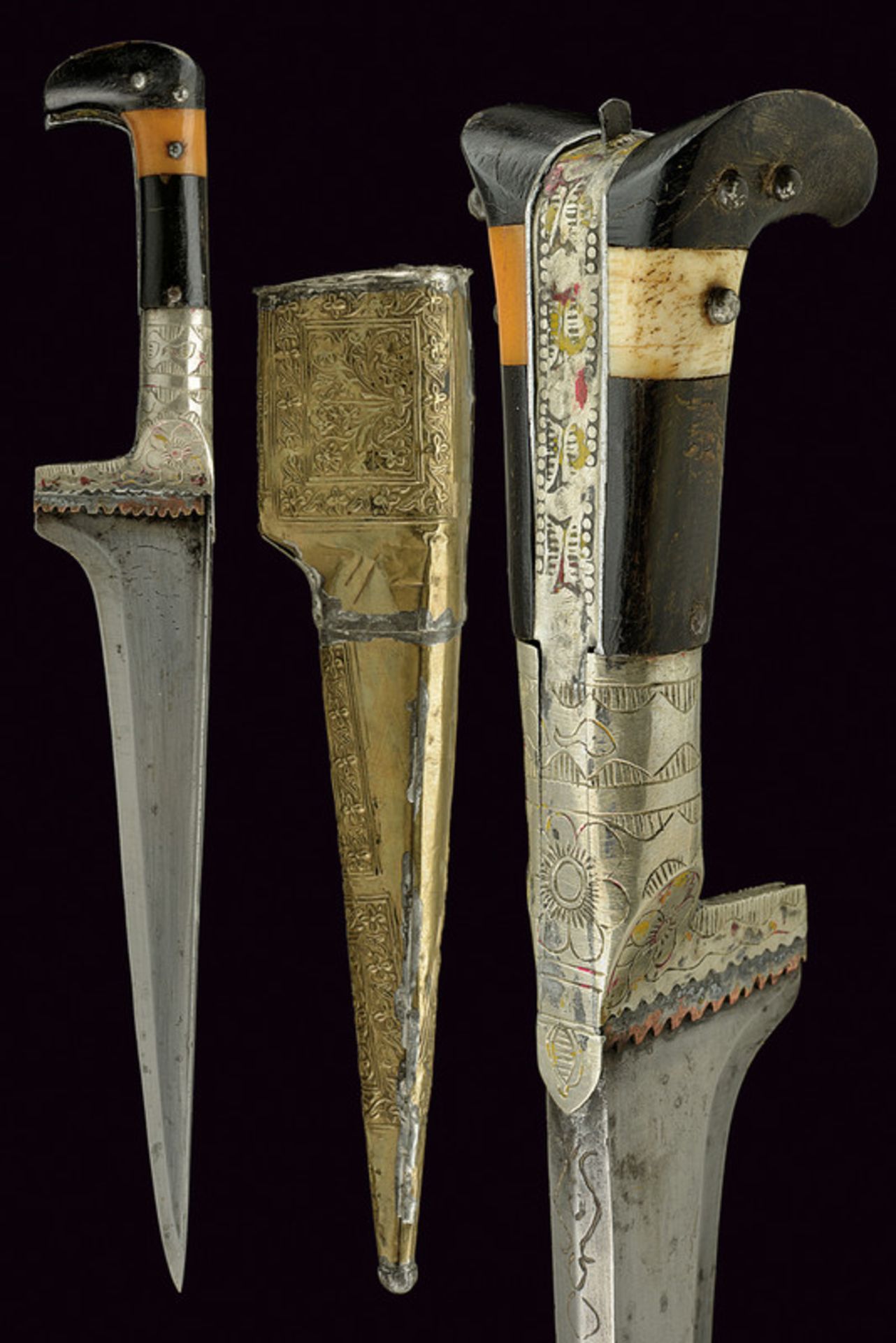 A choora dating: circa 1900 provenance: Afghanistan Straight, single-edged blade with "T"-back;