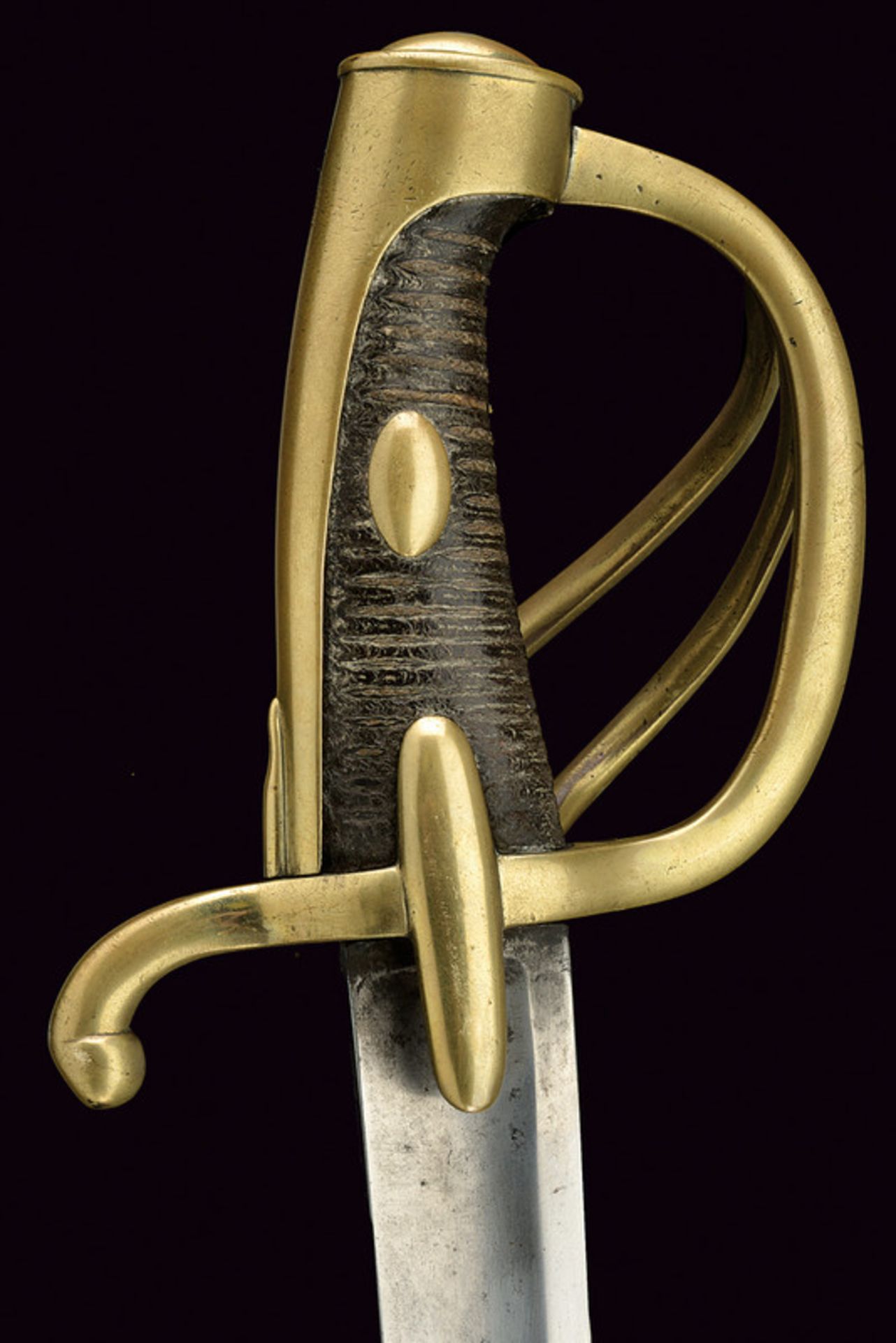 A light cavalry sabre Model AN XI dating: first quarter of the 19th Century provenance: France - Image 5 of 8