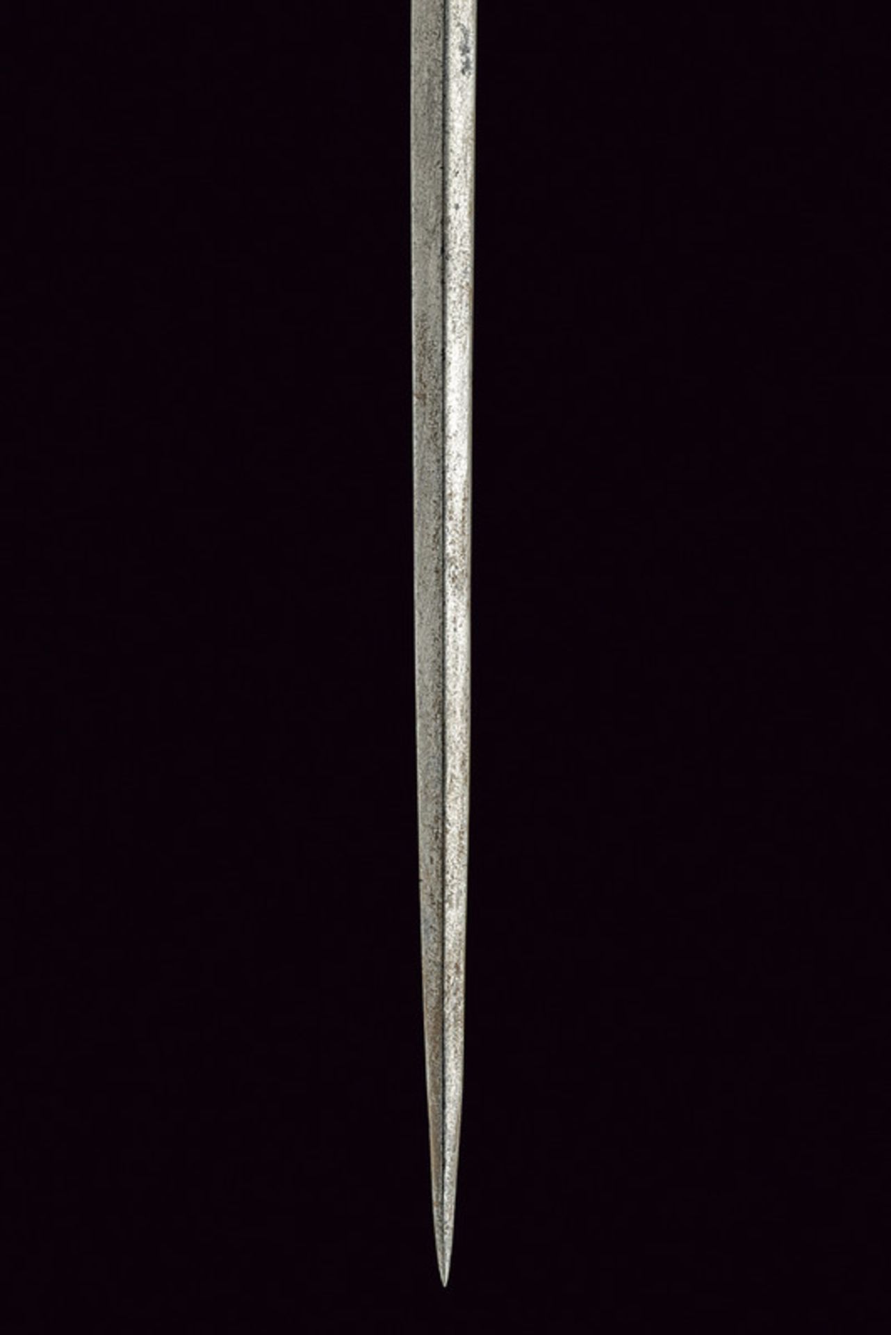 A left-hand dagger dating: early 17th Century provenance: Italy Strong, straight, stiletto-like - Image 4 of 5