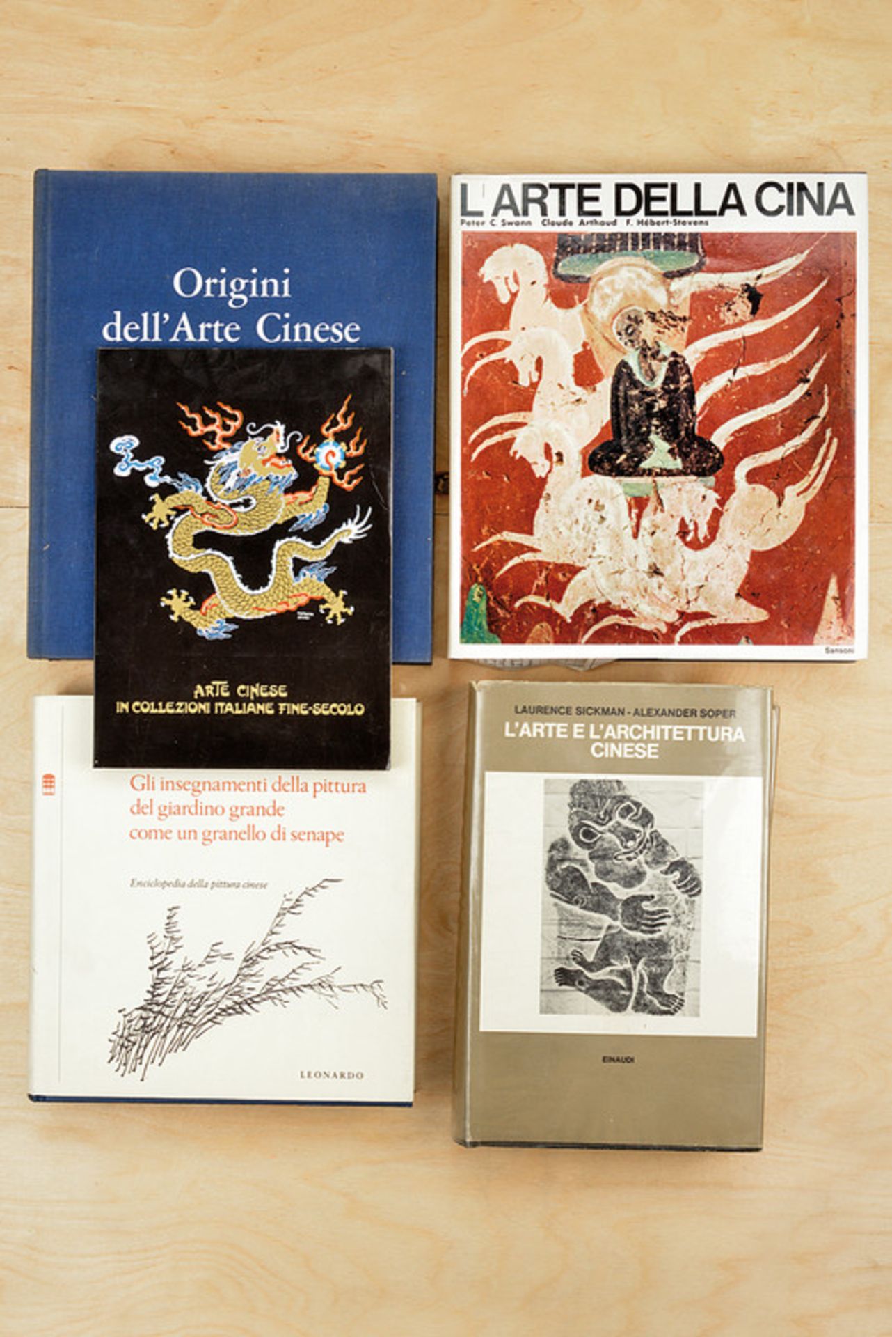 Lot of five volumes about Chinese art dating: 20th Century provenance: Italy "Origini dell'Arte - Image 2 of 4