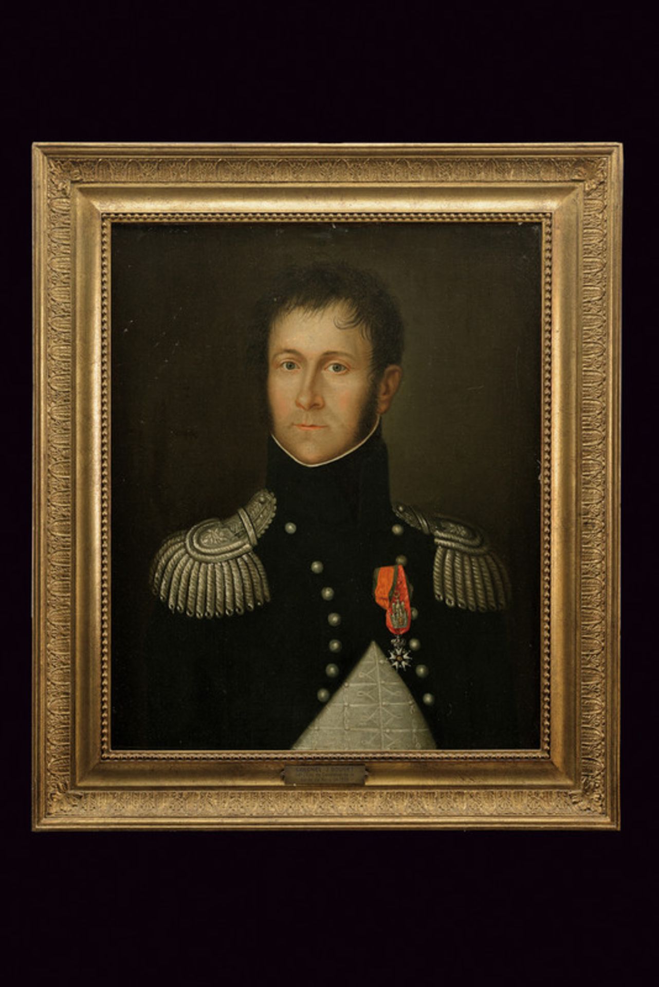 Gouget, Colonel J. dating: first quarter of the 19th Century provenance: France Oil on paper. Fine - Image 6 of 6