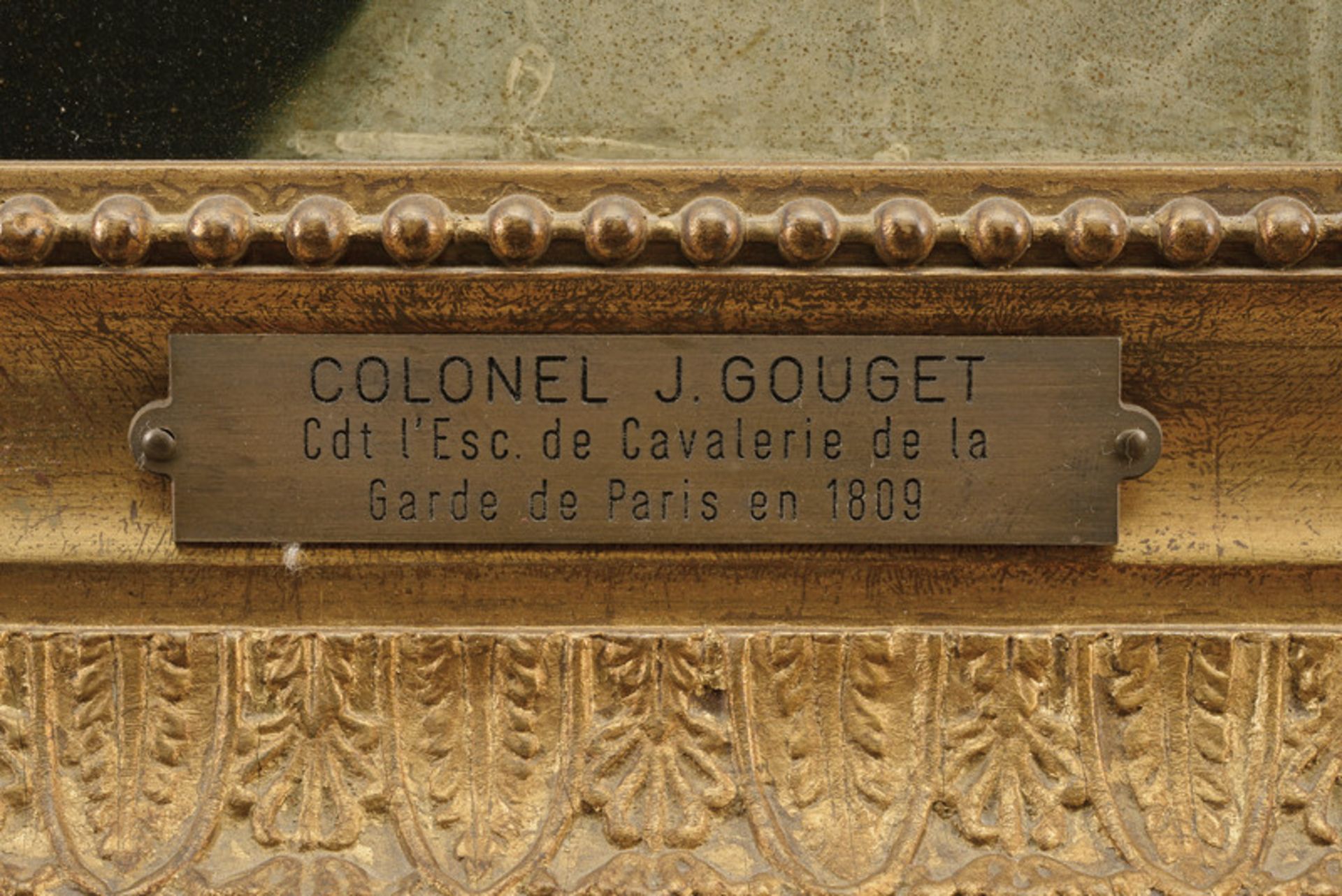 Gouget, Colonel J. dating: first quarter of the 19th Century provenance: France Oil on paper. Fine - Image 3 of 6