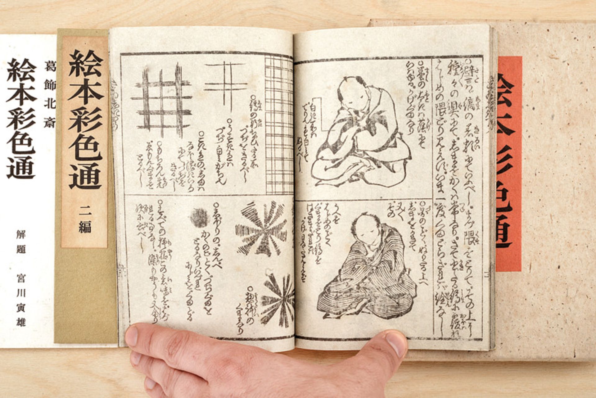 "Ehon Saishiki Tsu" dating: 20th Century provenance: Japan (A illustrated treatise about - Image 4 of 5