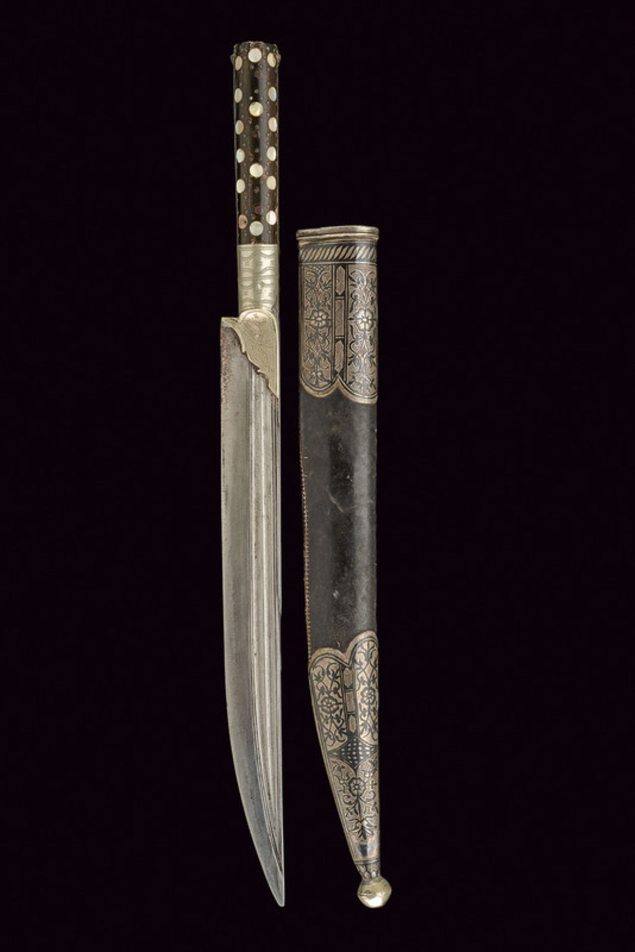 A kard dating: late 19th Century provenance: Caucasia Straight, single-edged blade (probably - Image 6 of 6