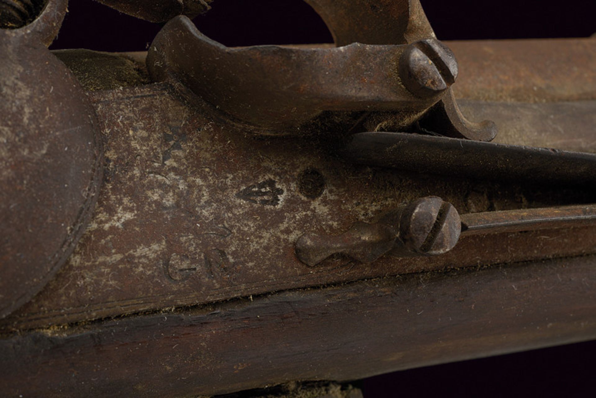 An interesting flintlock gun dating: first quarter of the 19th Century provenance: North Africa - Image 5 of 8