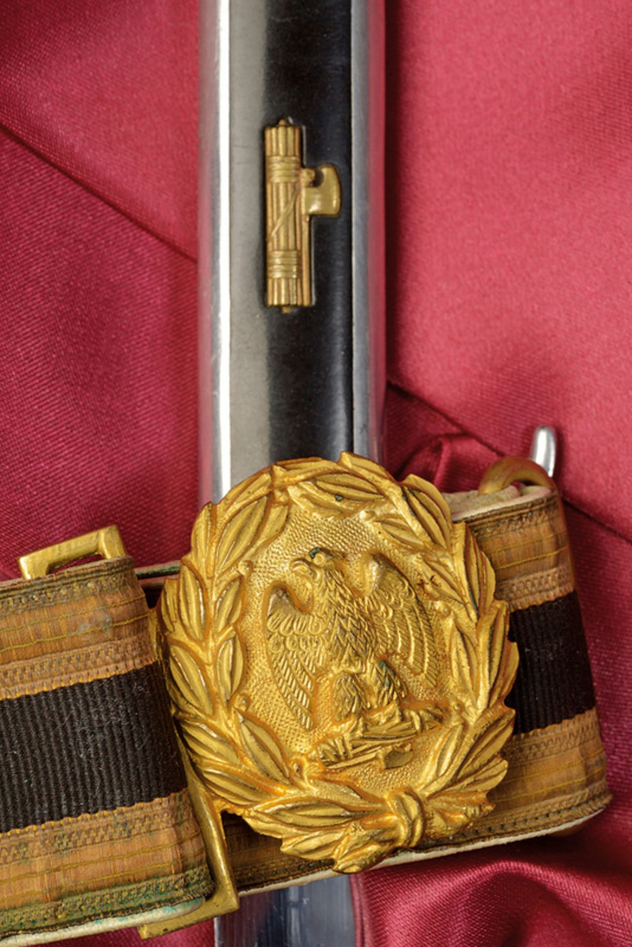 A 1931 model MVSN officer's dagger dating: second quarter of the 20th Century provenance: Italy - Image 2 of 2