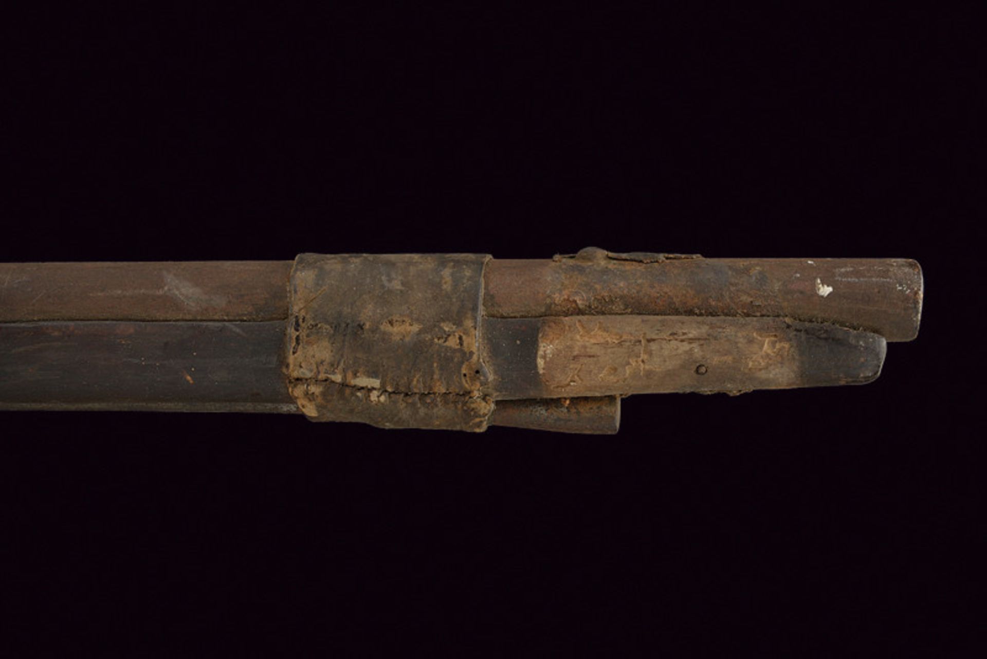 An interesting flintlock gun dating: first quarter of the 19th Century provenance: North Africa - Image 6 of 8