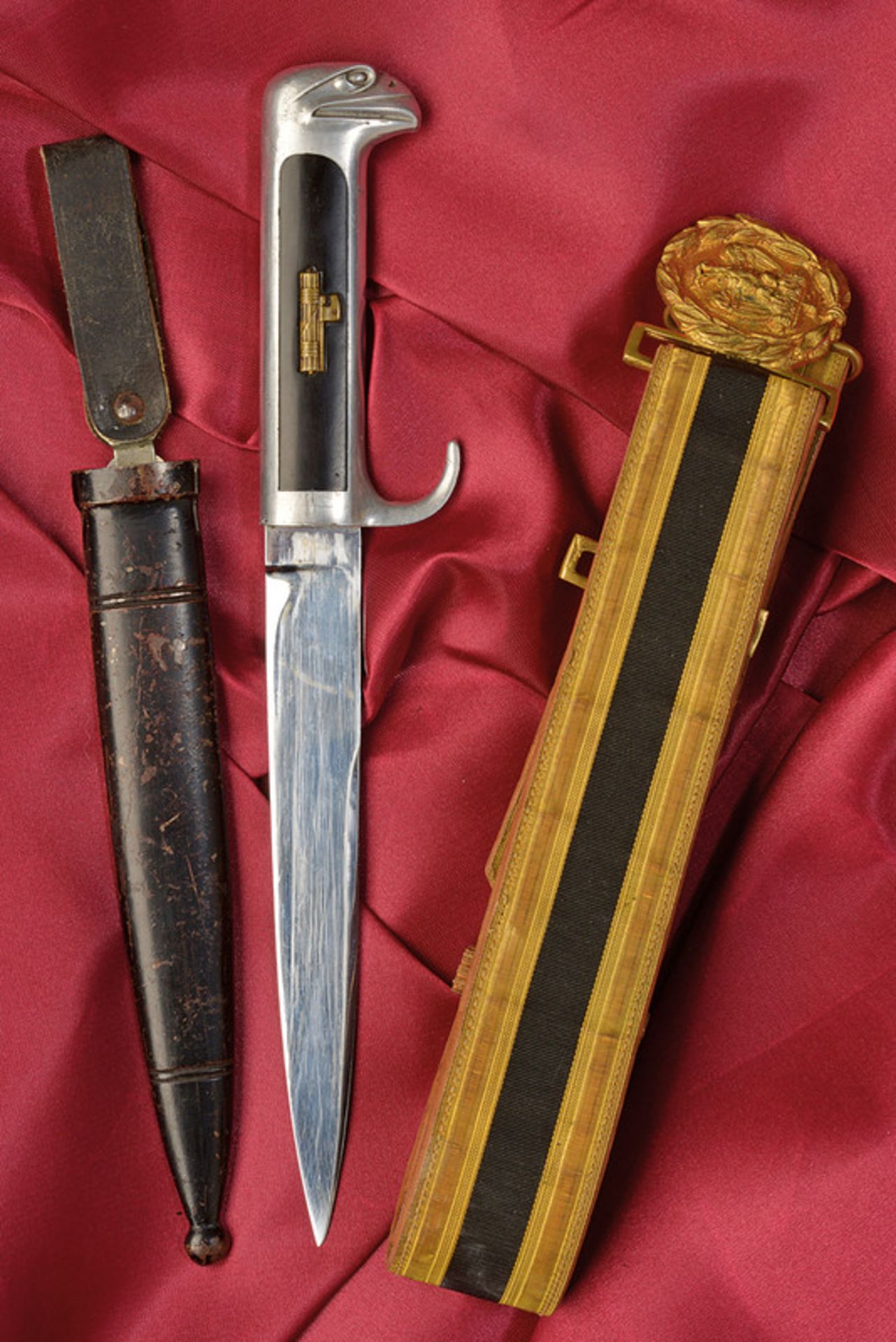 A 1931 model MVSN officer's dagger dating: second quarter of the 20th Century provenance: Italy