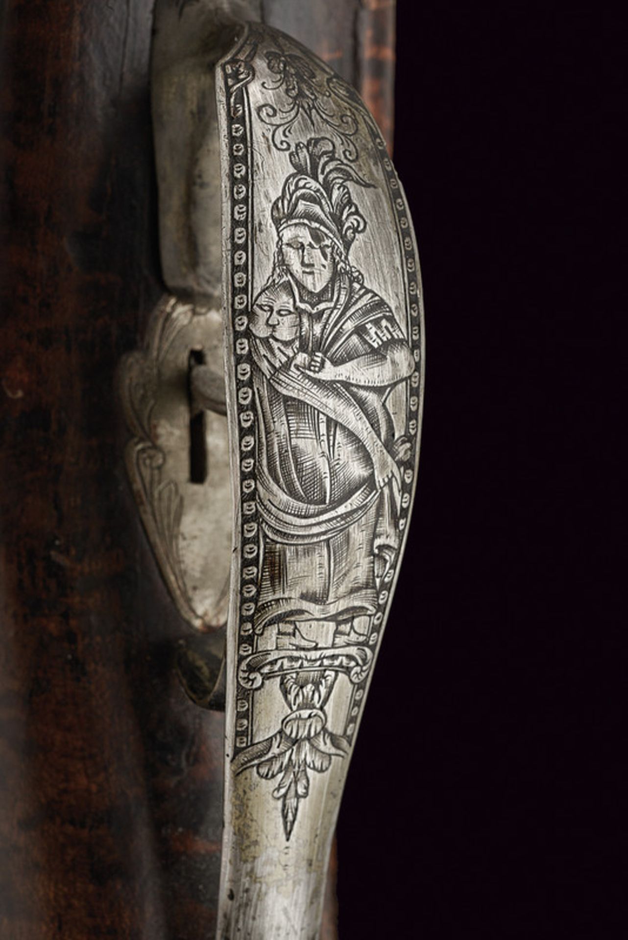 A beautiful gun by Steckel converted to percussion dating: second quarter of the 18th Century - Bild 11 aus 14