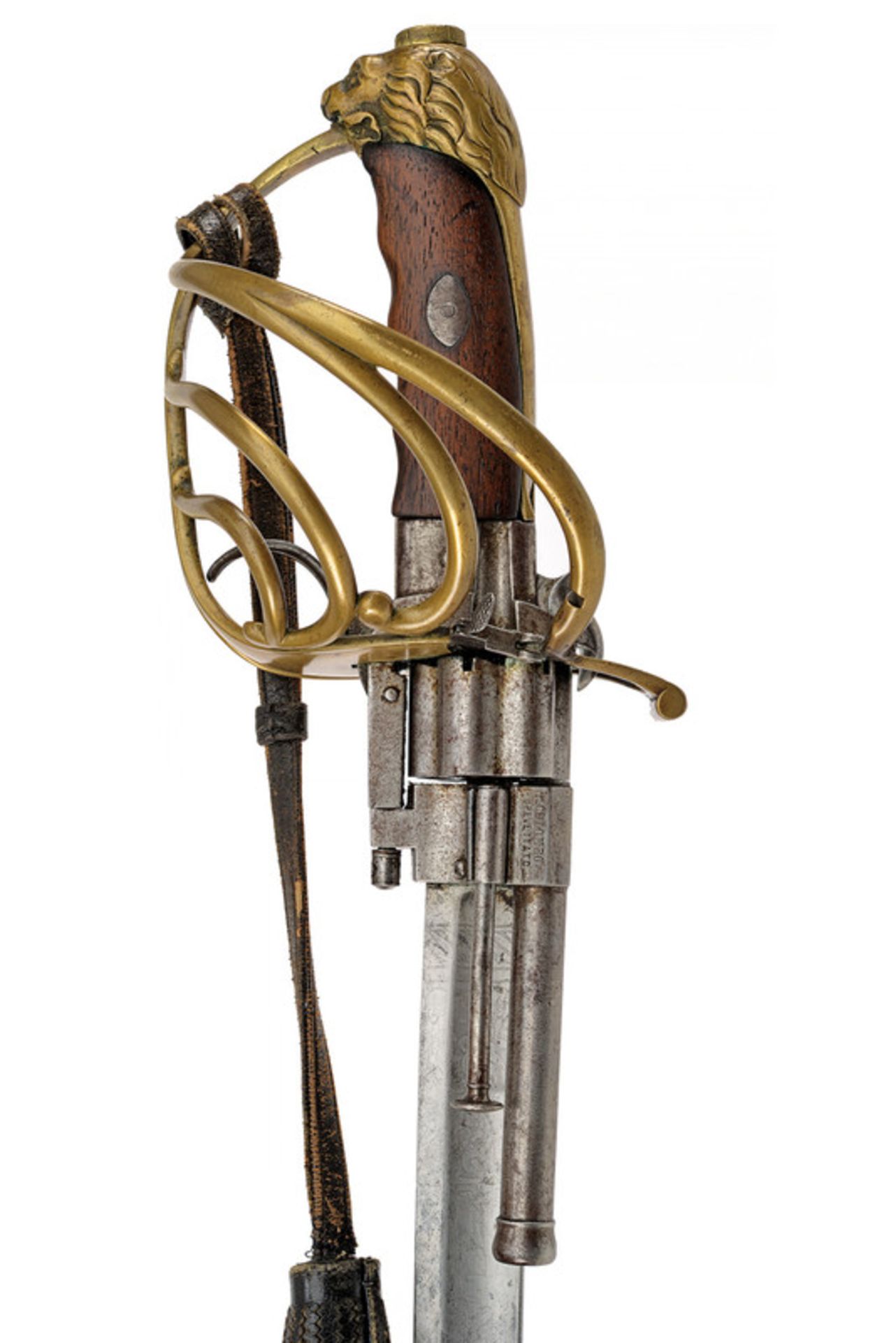 A 1864 model cavalry revolver sabre by Colombo dating: third quarter of the 19th Century provenance: - Bild 2 aus 11