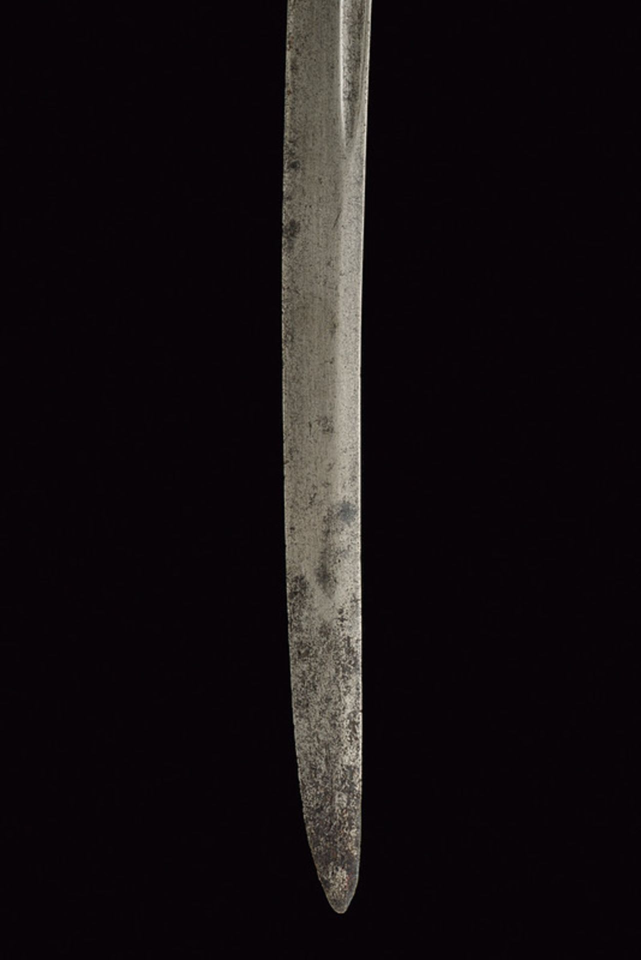 A nimcha dating: 19th Century provenance: Morocco Curved, single -tip and false-edged blade, wide - Image 5 of 7