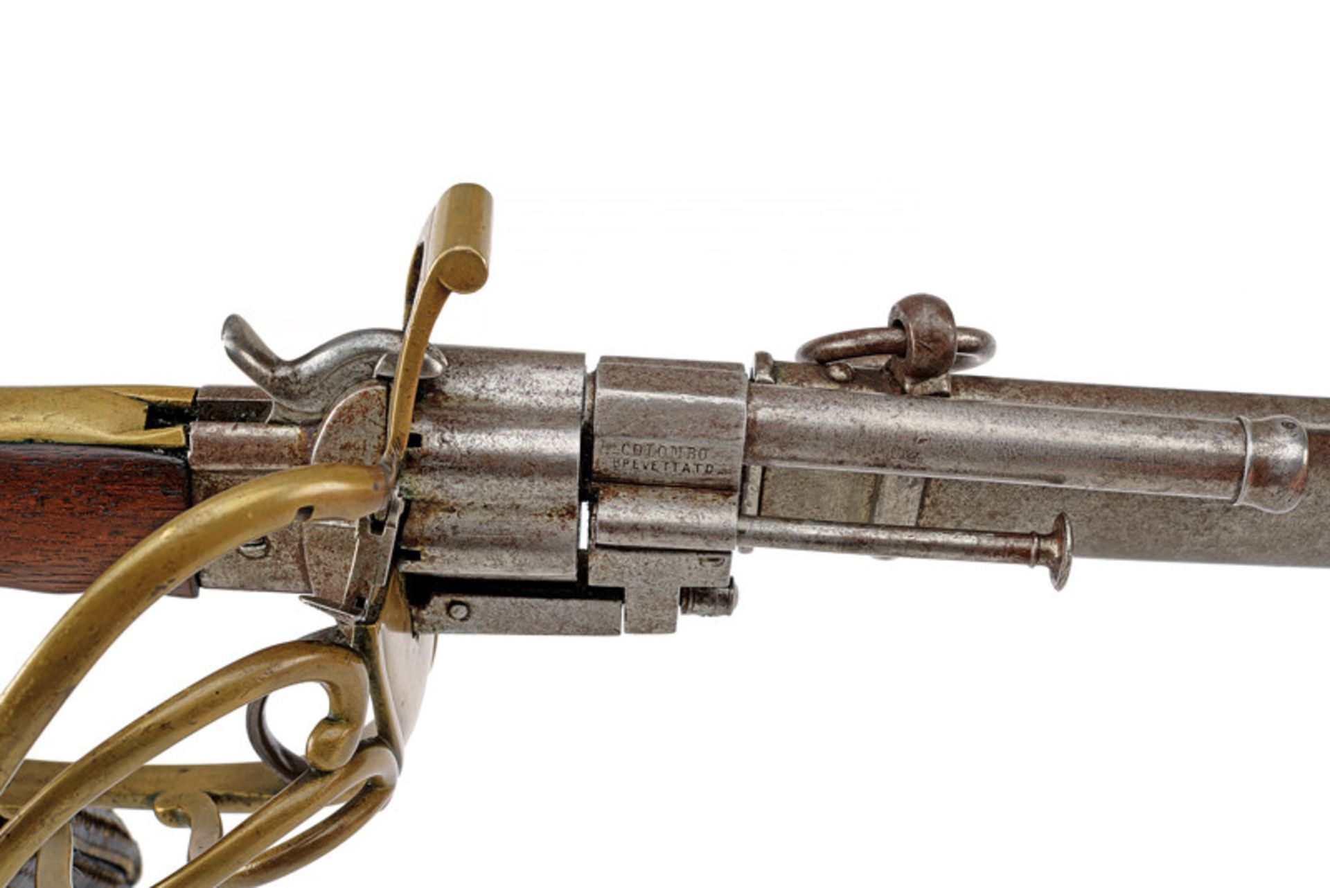 A 1864 model cavalry revolver sabre by Colombo dating: third quarter of the 19th Century provenance: - Bild 5 aus 11