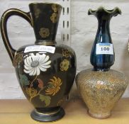 Doulton Lambeth Slaters Patent vase and