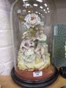 A Victorian continental porcelain figure