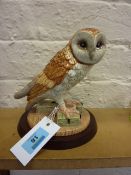 Royal Doulton Barn Owl from the Bird of